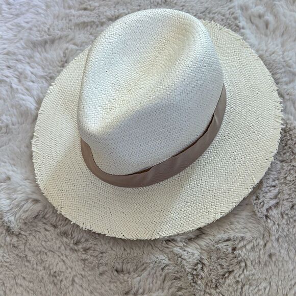 Hat Attack Travel Chapeau Straw Hat White Size OS main image 6